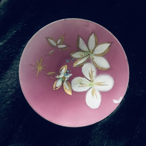 Mid Century Enamel Decorative Bowl - Picture 6 of 8